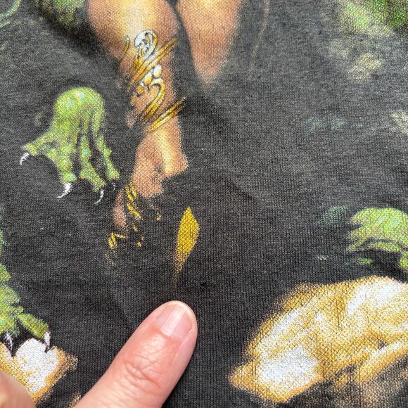 VTG 80s Boris Vallejo Fantasy T Shirt Small Primeval Women Dragons Single Stitch - Picture 5 of 10